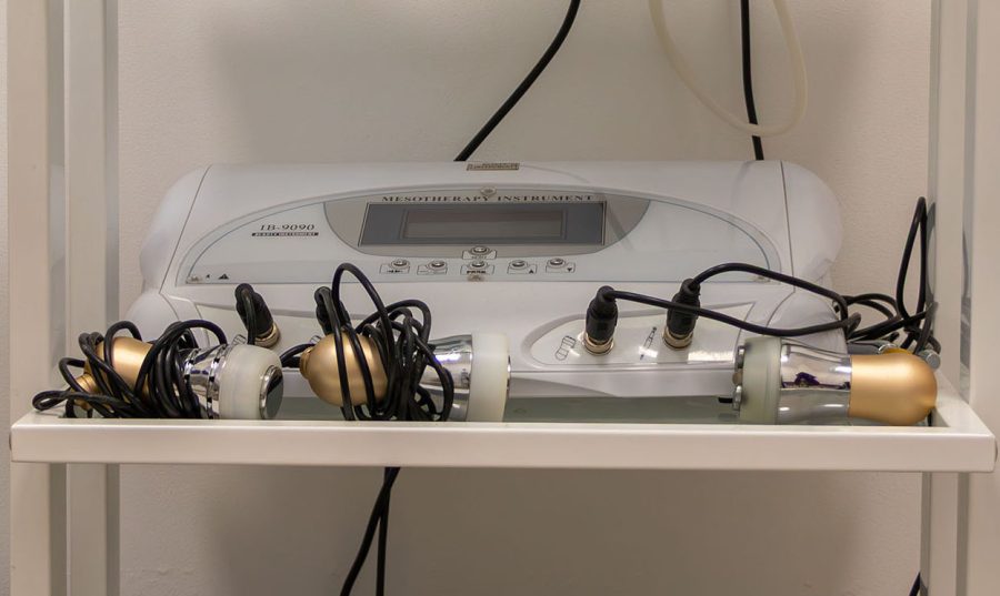 Neinvazívna (bezihlová) mezoterapia, Ultrazvuk, Ozonizér